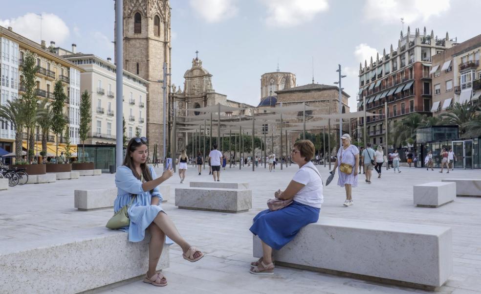 El Plan Verde de Ribó considera la plaza de la Reina como un jardín