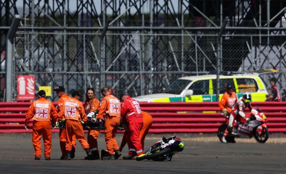 El valenciano Jaume Masià, podio en la locura de Silverstone que lo reengancha al Mundial