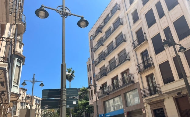 Bajan las emisiones en la zona peatonalizada de Alcoi del centro de la ciudad