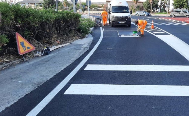 Obras Públicas mejora la accesibilidad y seguridad vial en el tramo que conecta Albal con el polígono industrial