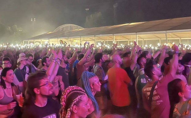 El festival Rabolagartija despide su edición más multitudinaria tras un desalojo temporal por el viento