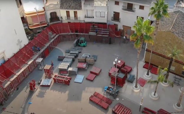 Un dron vigilará los festejos taurinos de Alcàsser