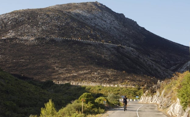 La Diputación anuncia un paquete de ayudas para los pueblos afectados en el incendio de Vall d'Ebo