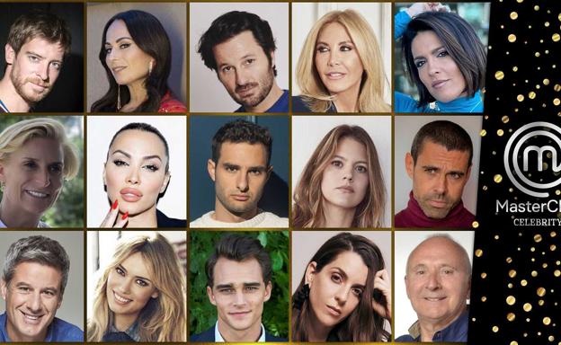 Presentadoras, cantantes, actores y hasta una aristócrata: todos los concursantes de 'MasterChef Celebrity 7'