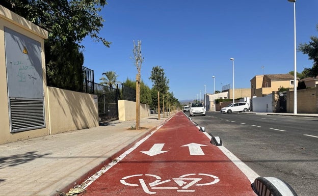 Un carril bici para unir las dos zonas deportivas de l'Eliana