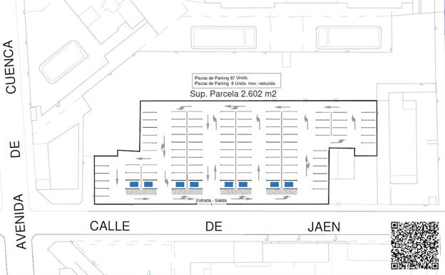 Benidorm alcanza las 400 plazas gratuitas en Levante con la apertura de un parking en la calle Jaén