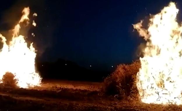 Una familia valenciana quema sus campos de naranjos en Carpesa: «Se te saltan las lágrimas»