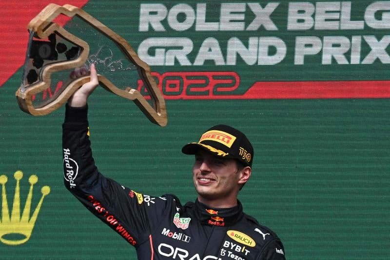 Un temible Verstappen conquista Spa