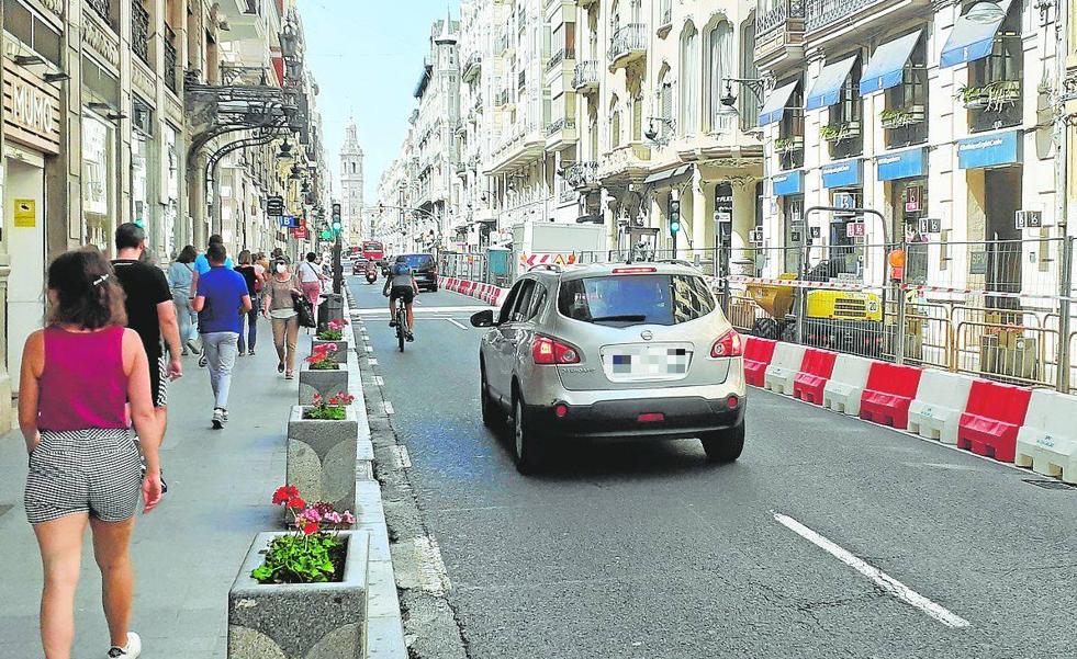 Las obras vuelven al centro histórico de Valencia