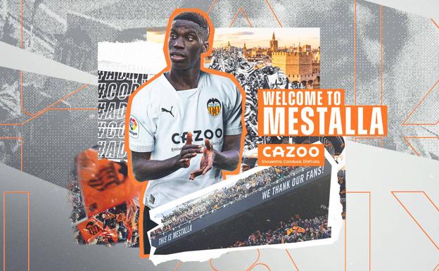 Ilaix Moriba llega al Valencia cedido: «Estoy muy contento de volver»