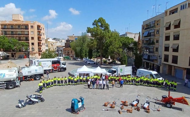 Burjassot duplica el presupuesto de limpieza viaria que alcanza los cuatro millones