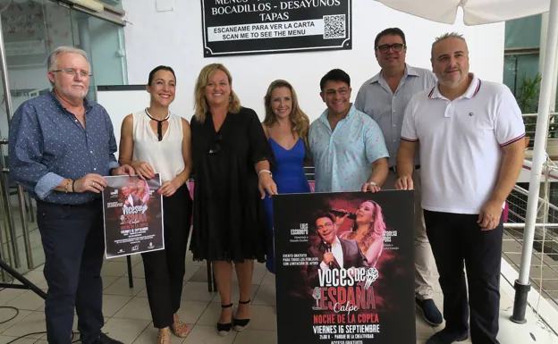 El espectáculo «Voces de España» en homenaje a Isabel Pantoja y a Manolo Escobar llega a Calp