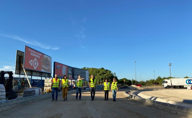 Alzira abrirá el nuevo vial para reducir las retenciones en el acceso norte antes de final de septiembre