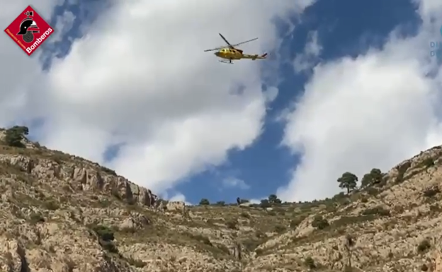 Fallece un hombre haciendo barranquismo en la sierra del Maigmó