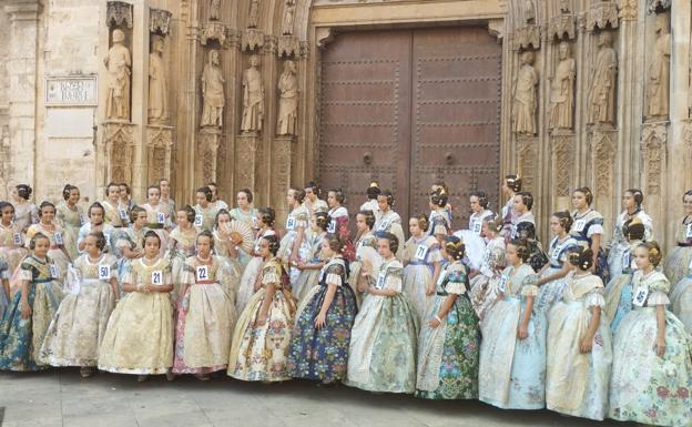 Empiezan las pruebas para las candidatas a fallera mayor infantil de Valencia