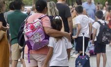 Los niños regresan al colegio este lunes 12 de septiembre