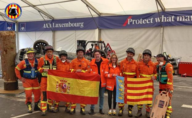 Amigó toma el testigo del exdiputado Bort y viaja con los bomberos a Luxemburgo