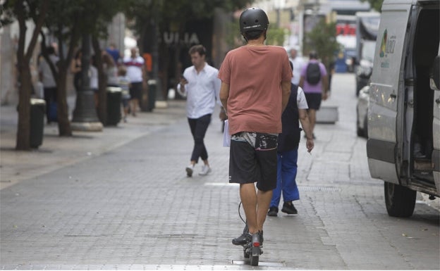 Los accidentes de patinetes se disparan también en el trabajo