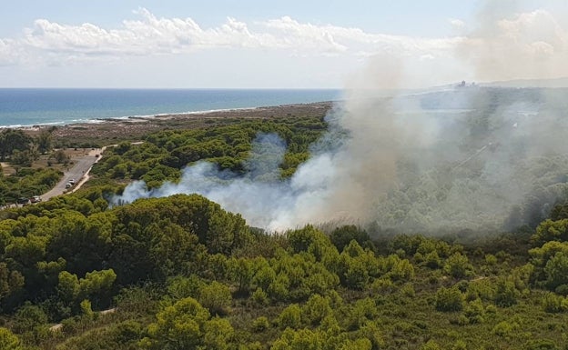 El Ayuntamiento aprueba el proyecto de los cañones de agua tras los incendios en El Saler