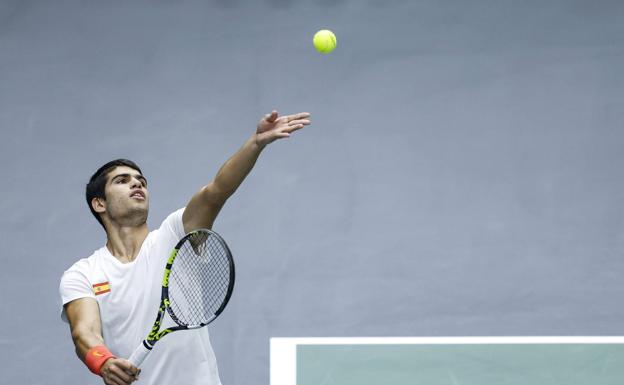 DIRECTO | Copa Davis 2022 en Valencia: Carlos Alcaraz - Augier Aliassime