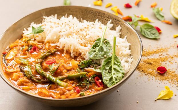 Dhal de lentejas con basmati, un superplato para vegetarianos que puede disfrutar todo el mundo