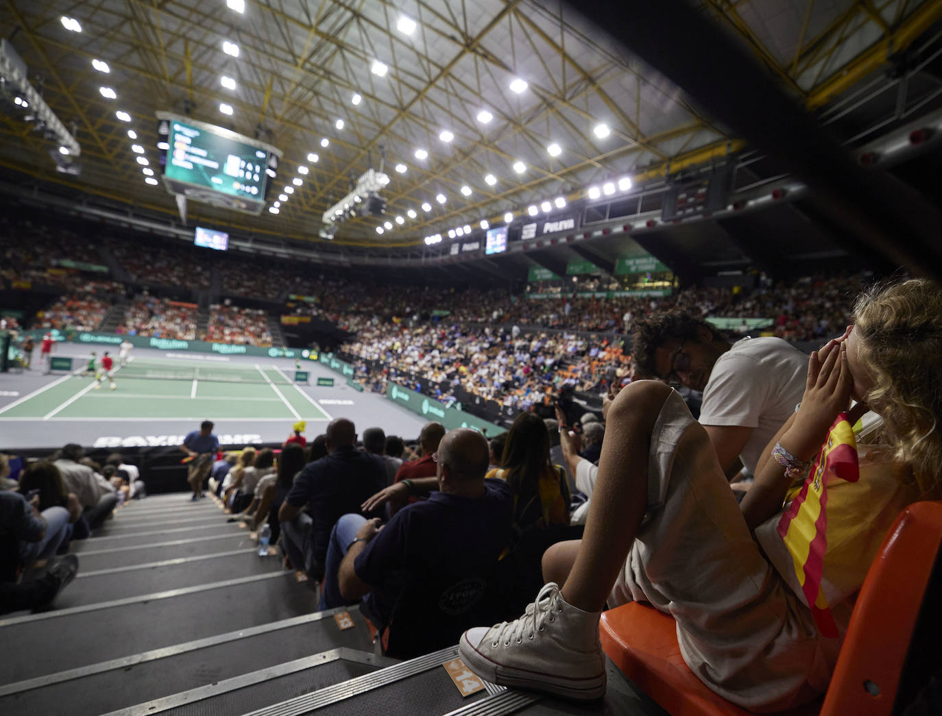 Fotos La Copa Davis 2022 en Valencia así está la Fonteta Las Provincias