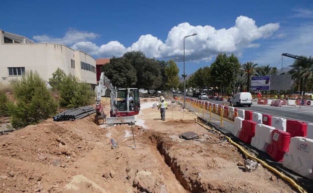 La renovación de la avenida Marina Baixa de La Nucía servirá para mejorar la movilidad en todo el municipio