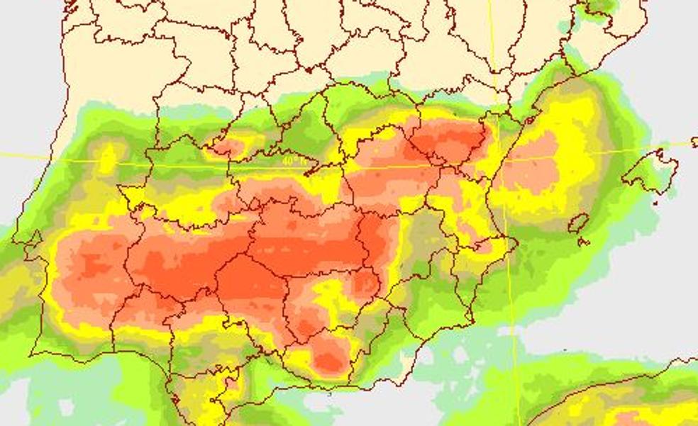 Aemet anuncia la llegada de una DANA a Castellón con lluvias «intensas» y granizo