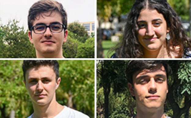 Rubén, María, Alexis y Carlos: cuatro alumnos de 14