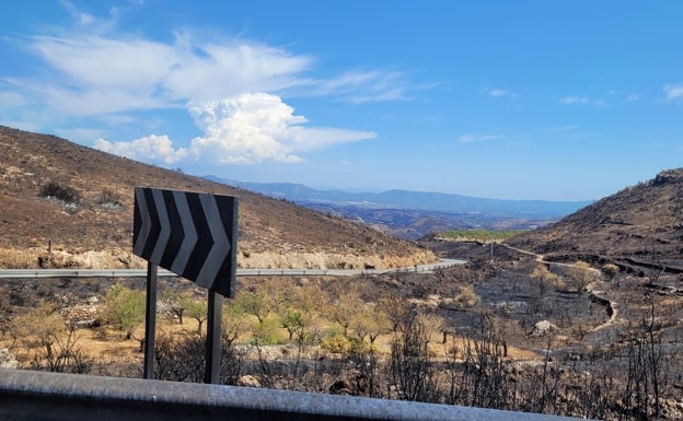 La Generalitat invierte cerca de un millón de euros en acondicionar los 50 kilómetros de carreteras afectados por los incendios de Bejís y Les Useres