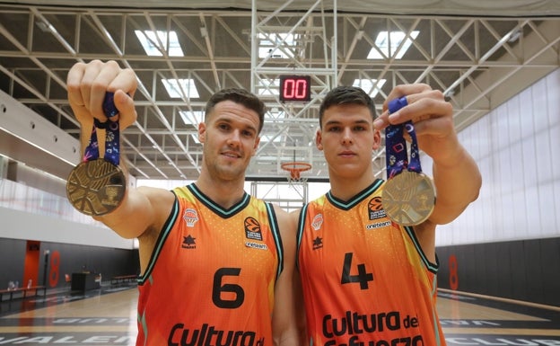 López-Arostegui y Pradilla, dos refuerzos de oro para el Valencia Basket de Mumbrú