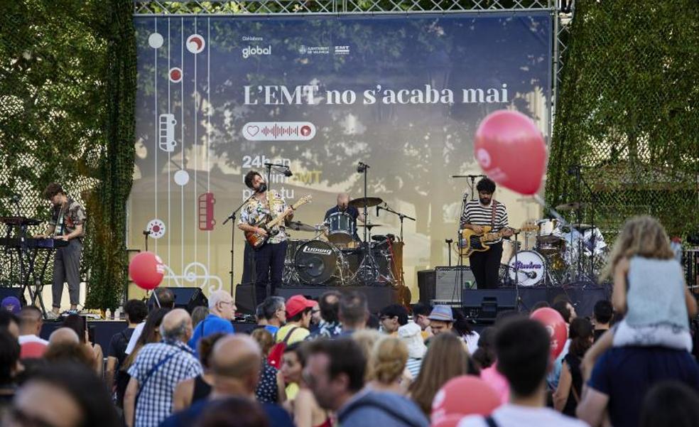 Compromís usa el lema de la red nocturna de la EMT para la gala de elección de las cortes falleras