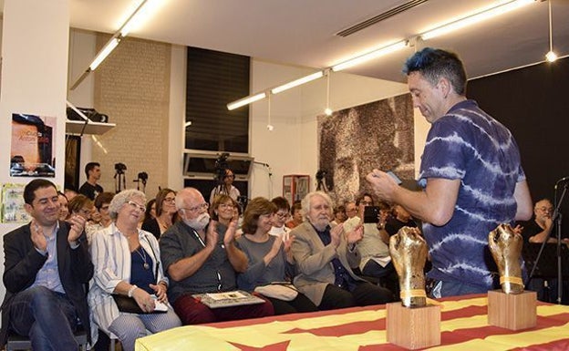 Jordi Gil, el CAEHA y Ovidi Montllor, premiados con los 'Palmells 2022, mà del futur'