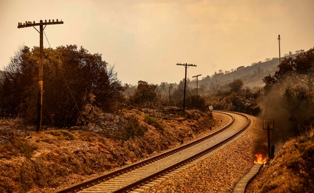 «En la zona de la estación de Torás-Bejís hay un depósito de propano. Cuidado»