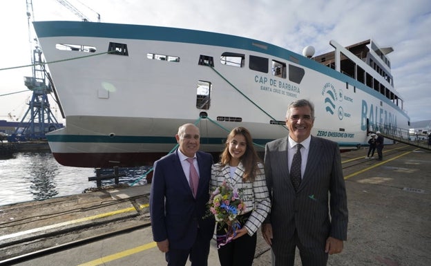 Baleària bota el primer ferry eléctrico de España