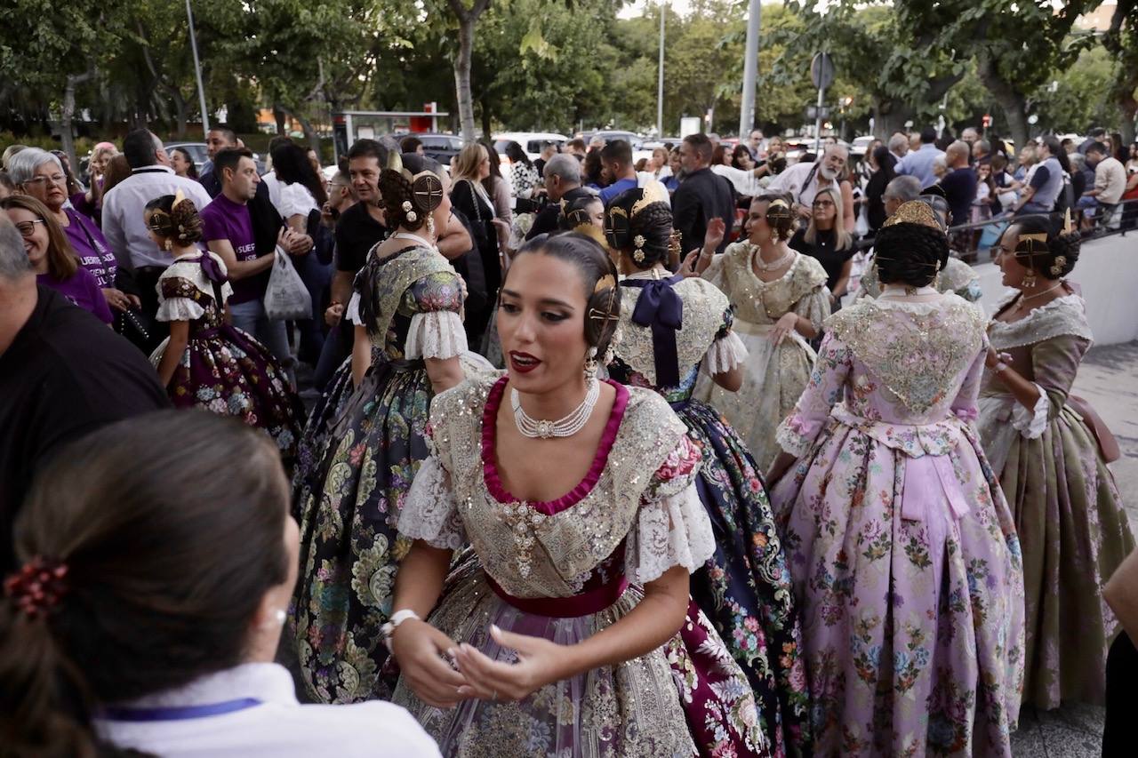 Así ha vivido la Fonteta la elección de las candidatas a falleras mayores de Valencia 2023