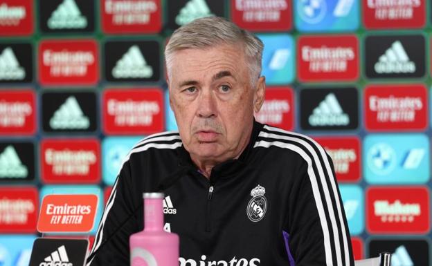 Ancelotti: «El problema del fútbol es el calendario»