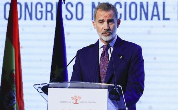 Felipe VI destaca el valor de la empresa familiar en el desarrollo económico