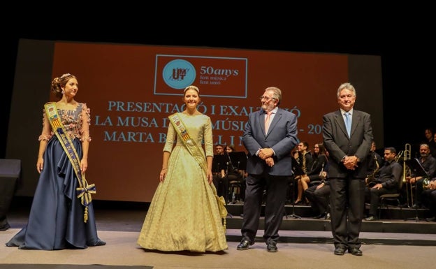 Marta Bermell, nueva Musa de la Unió Musical de Torrent