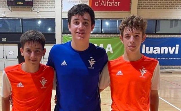 Representación del Paidos Dénia en la Selección Infantil Valenciana