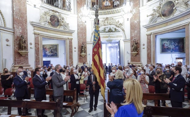 La Catedral acogerá el Te Deum con la Senyera de Lo Rat Penat