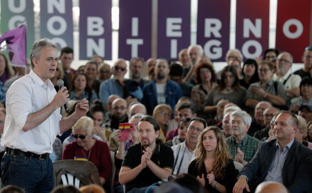 Illueca optará a ser el candidato de Podem a la Generalitat de la mano de Pablo Iglesias