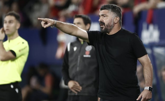 Gattuso: «Kluivert tiene que meter más sangre en las venas y la cabeza»