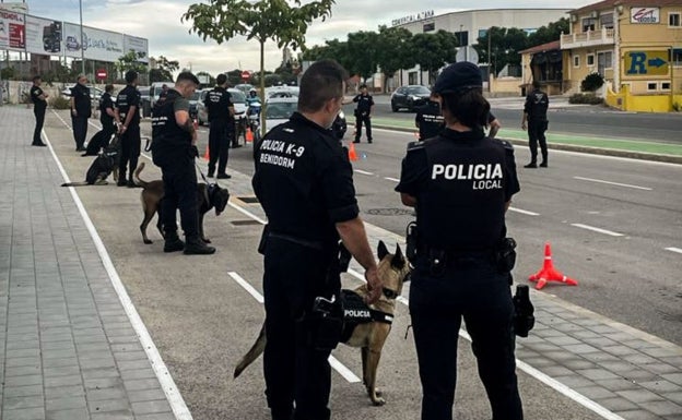 Detenidos en La Vila dos hombres por tráfico de drogas al estar en posesión de 13 kilos de marihuana