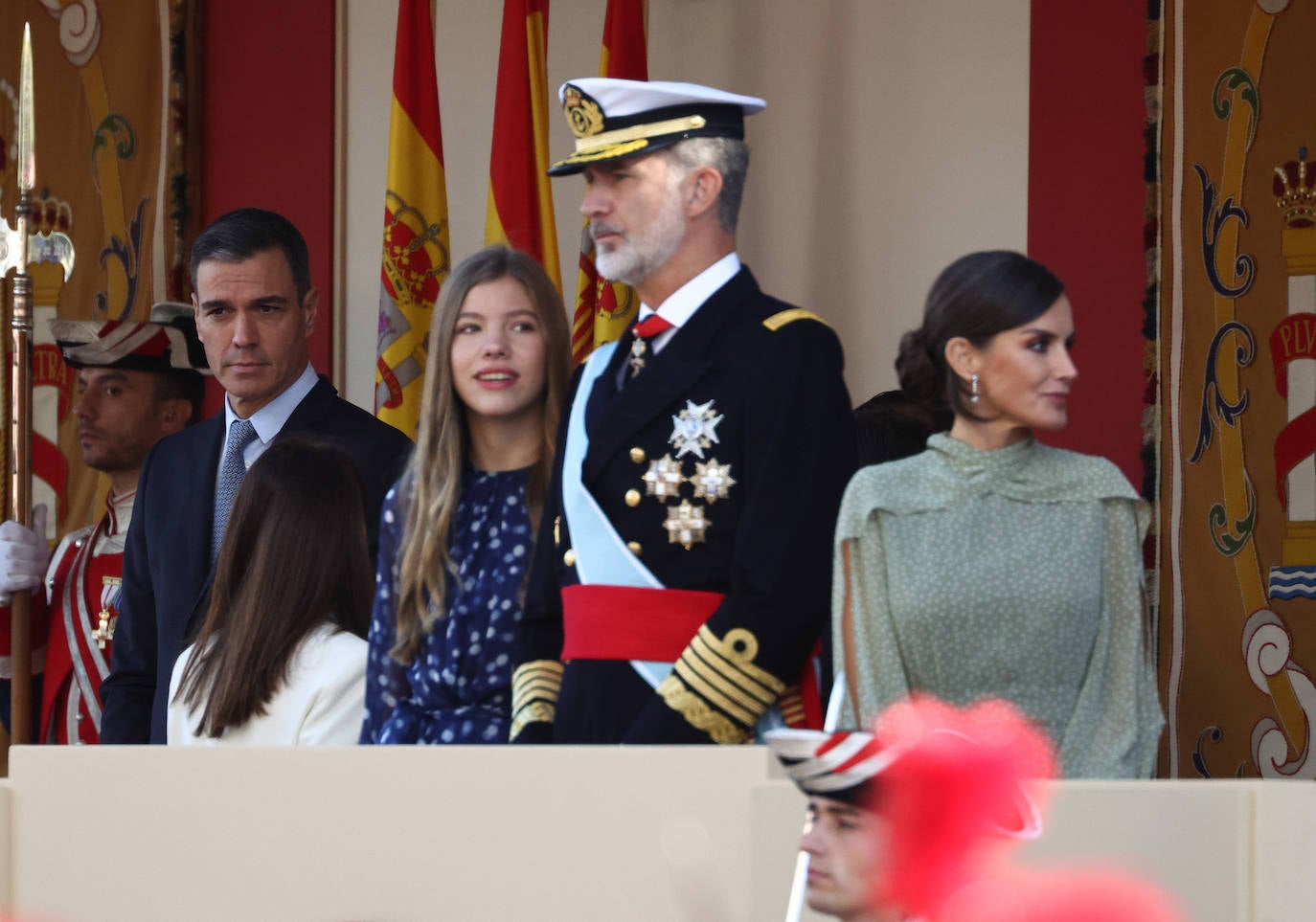 La infanta Sofía, en el foco de atención ante la ausencia de la princesa