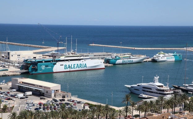 Baleària refuerza la ruta Palma-Dénia durante el periodo de Navidad