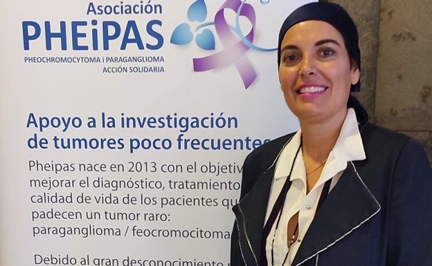 La xativí Celia Domínguez logra que se integre a los pacientes de carcinoma suprarrenal en la Asociación nacional de pacientes de tumores neuroendocrinos