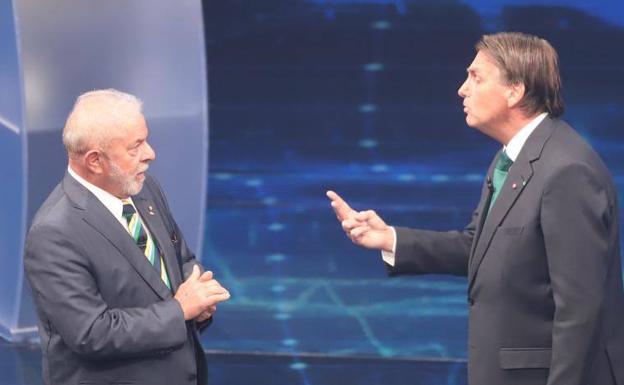 Empate entre Lula y Bolsonaro en un tenso cara a cara antes de la segunda vuelta en Brasil