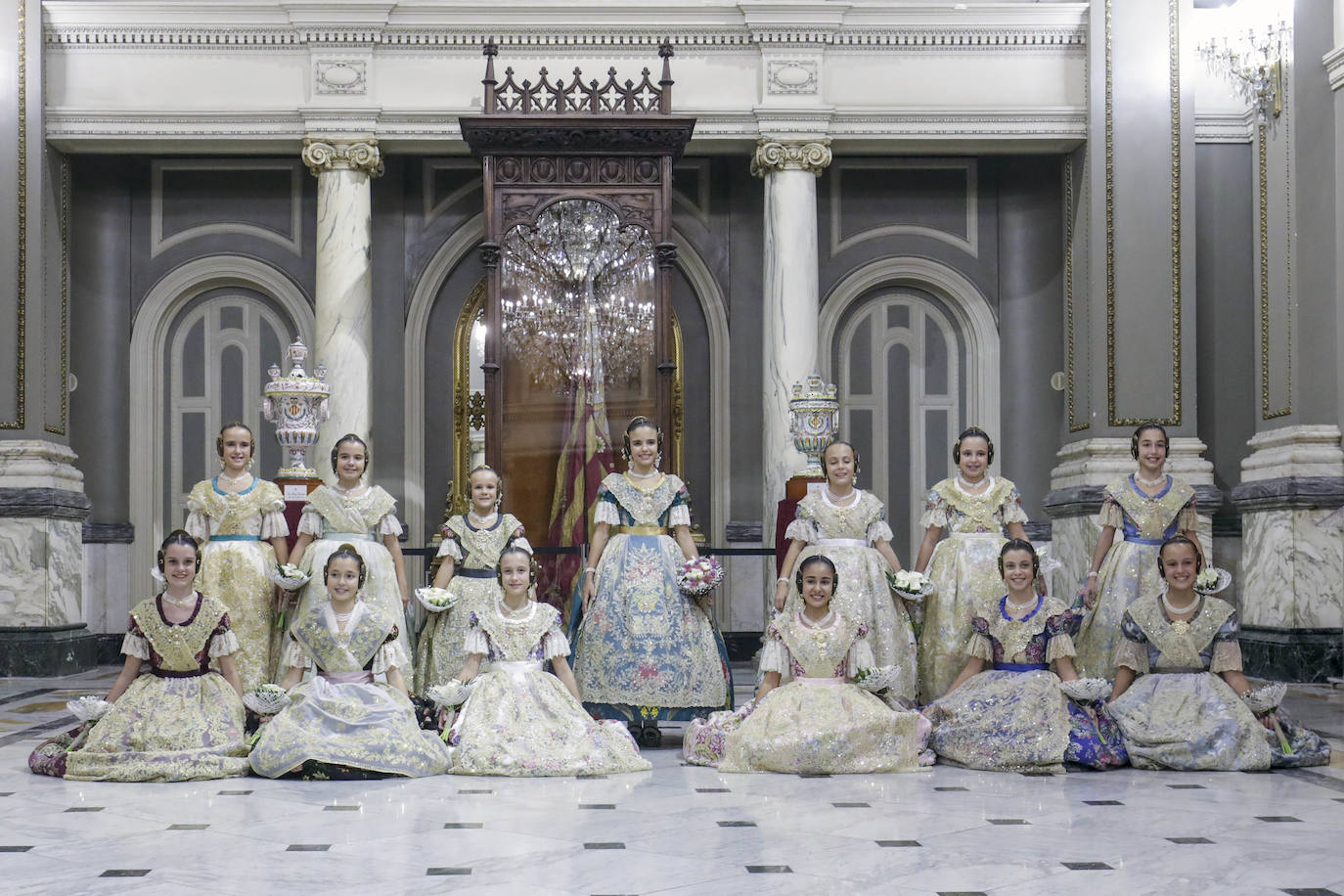 Proclamación de las falleras mayores de Valencia 2023