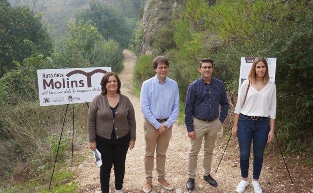 Ontinyent y Bocairent cooperan en la creación de la 'Ruta de los Molinos'